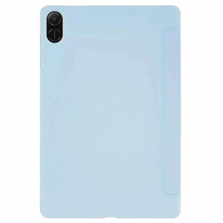 For Honor Pad X8a Case PU Leather Silicone Tri