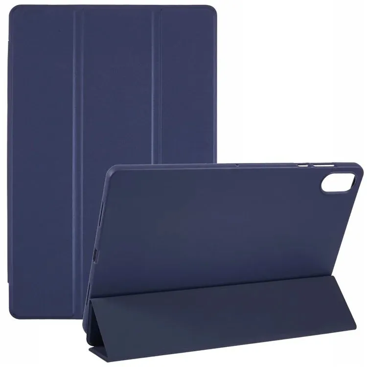 For Honor Pad X8a Case PU Leather Silicone Tri