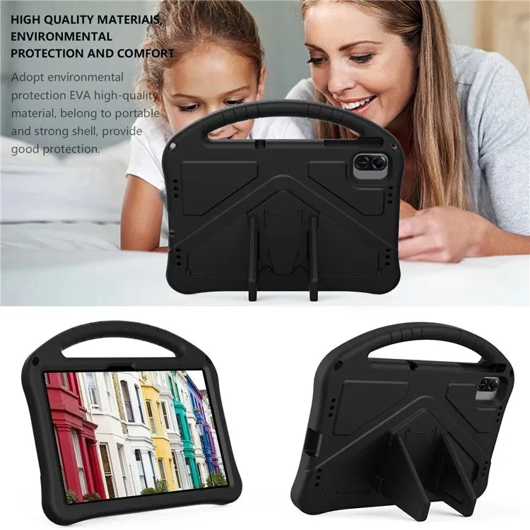 For Honor Pad X8a / Infinix Xpad Case EVA Tablet Cover with Handle Kickstand Children Friendly