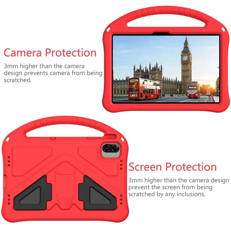 For Honor Pad X8a / Infinix Xpad Case EVA Tablet Cover with Handle Kickstand Children Friendly
