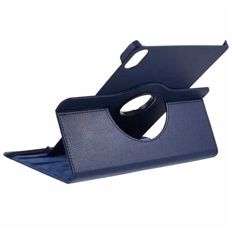 For Honor Pad X8a / Pad X9 Case Rotating Stand PU Leather PC Tablet Cover with Elastic Band