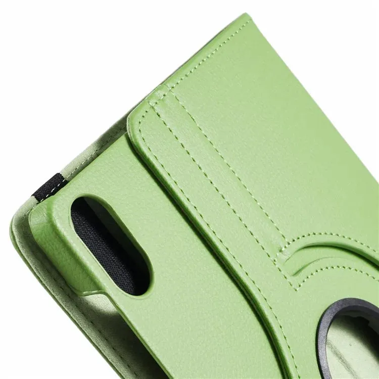 For Honor Pad X8a / Pad X9 Case Rotating Stand PU Leather PC Tablet Cover with Elastic Band