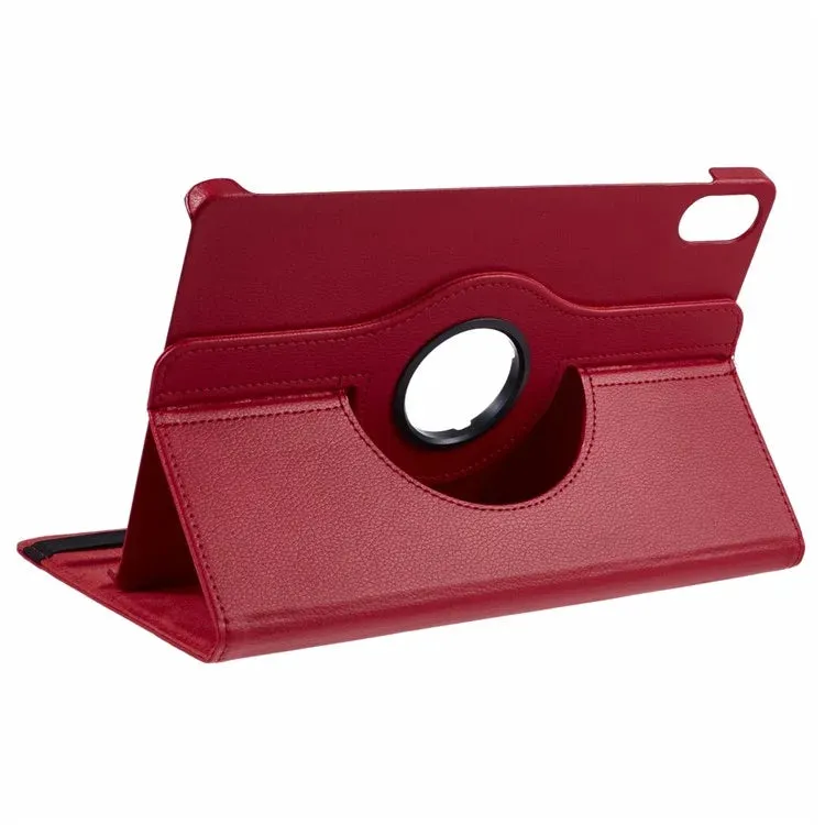 For Honor Pad X8a / Pad X9 Case Rotating Stand PU Leather PC Tablet Cover with Elastic Band