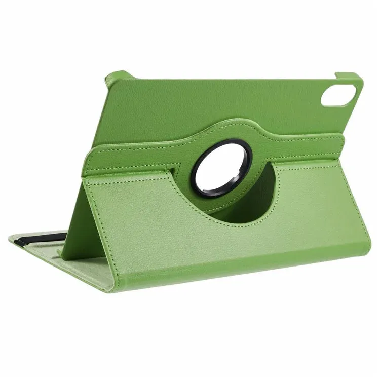 For Honor Pad X8a / Pad X9 Case Rotating Stand PU Leather PC Tablet Cover with Elastic Band