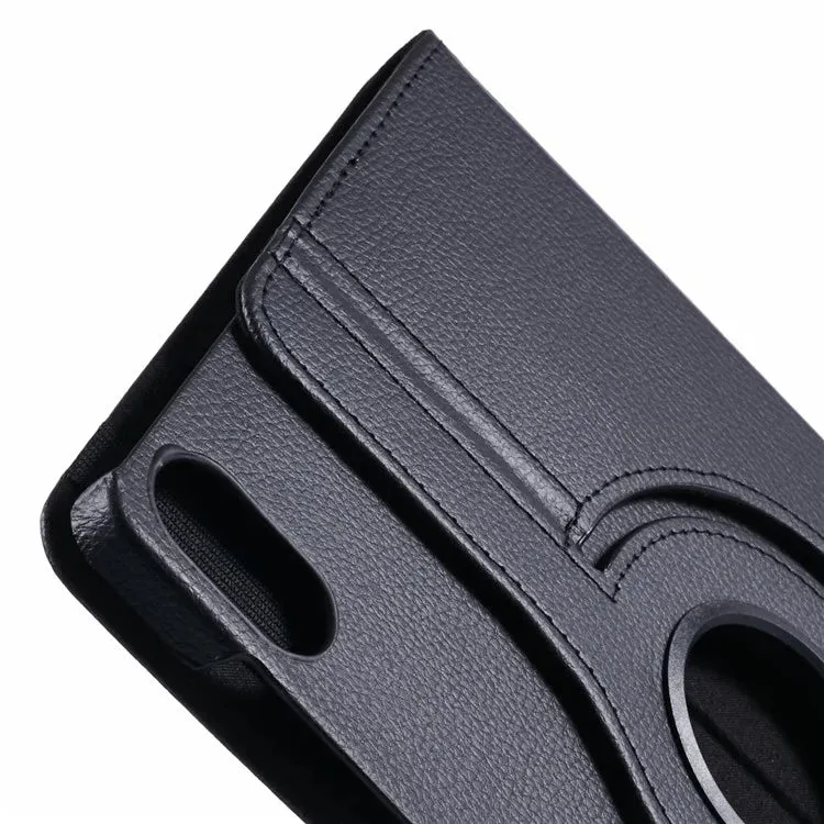 For Honor Pad X8a / Pad X9 Case Rotating Stand PU Leather PC Tablet Cover with Elastic Band