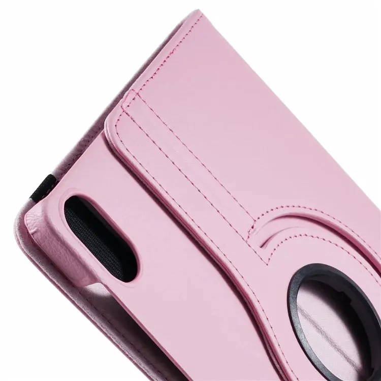 For Honor Pad X8a / Pad X9 Case Rotating Stand PU Leather PC Tablet Cover with Elastic Band