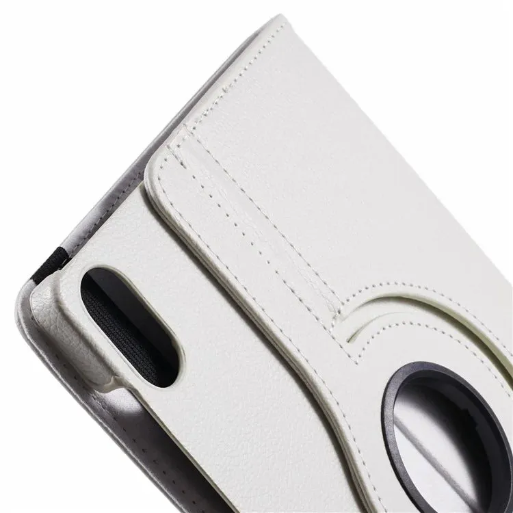 For Honor Pad X8a / Pad X9 Case Rotating Stand PU Leather PC Tablet Cover with Elastic Band