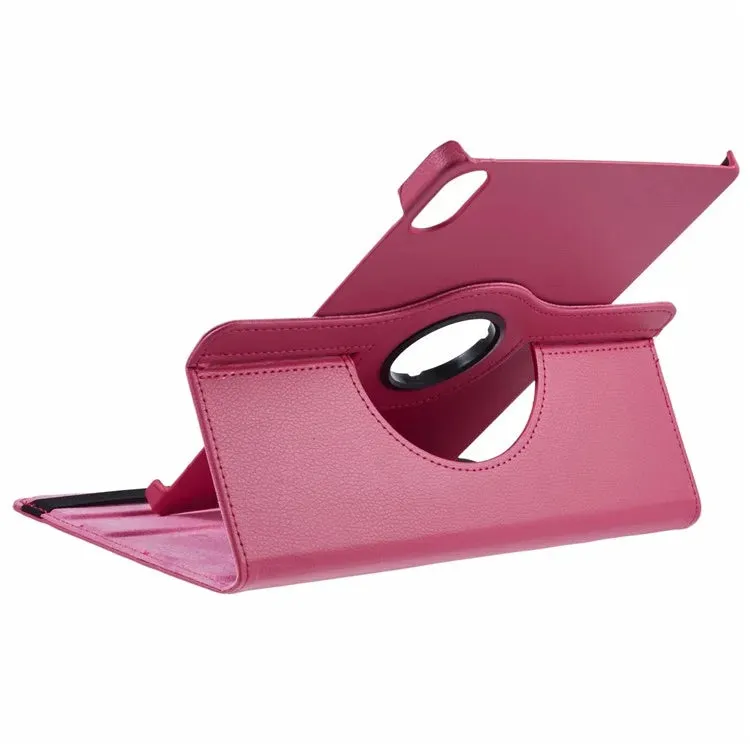 For Honor Pad X8a / Pad X9 Case Rotating Stand PU Leather PC Tablet Cover with Elastic Band