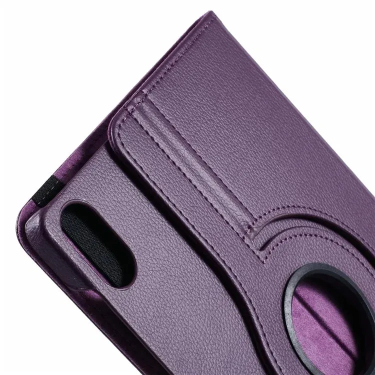 For Honor Pad X8a / Pad X9 Case Rotating Stand PU Leather PC Tablet Cover with Elastic Band