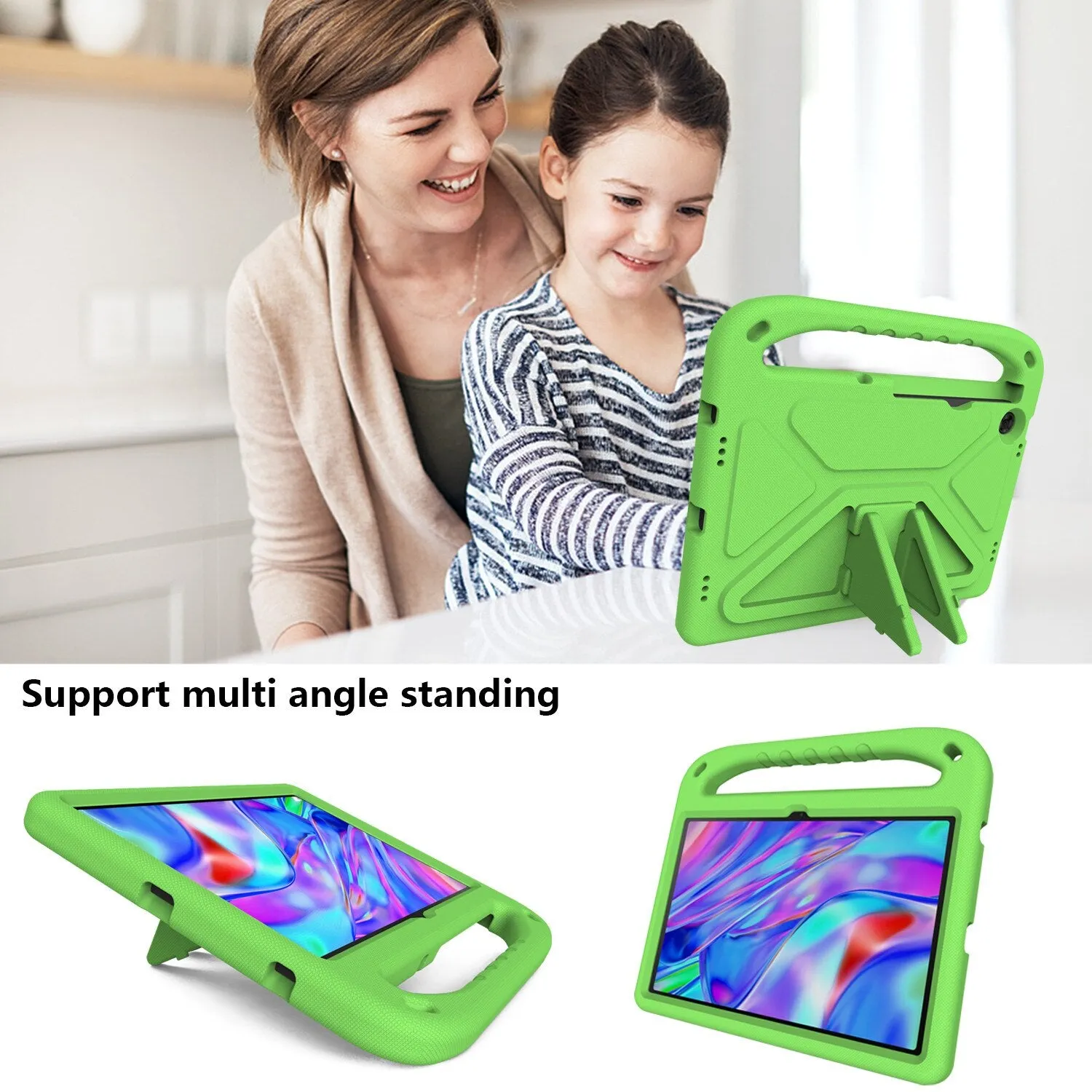 For Lenovo Xiaoxin Pad 2022 Case Kids Shockproof with Pencil Holder Tablet Cover For Xiaoxin Pad P12 10.6'' TB128FU TB125F