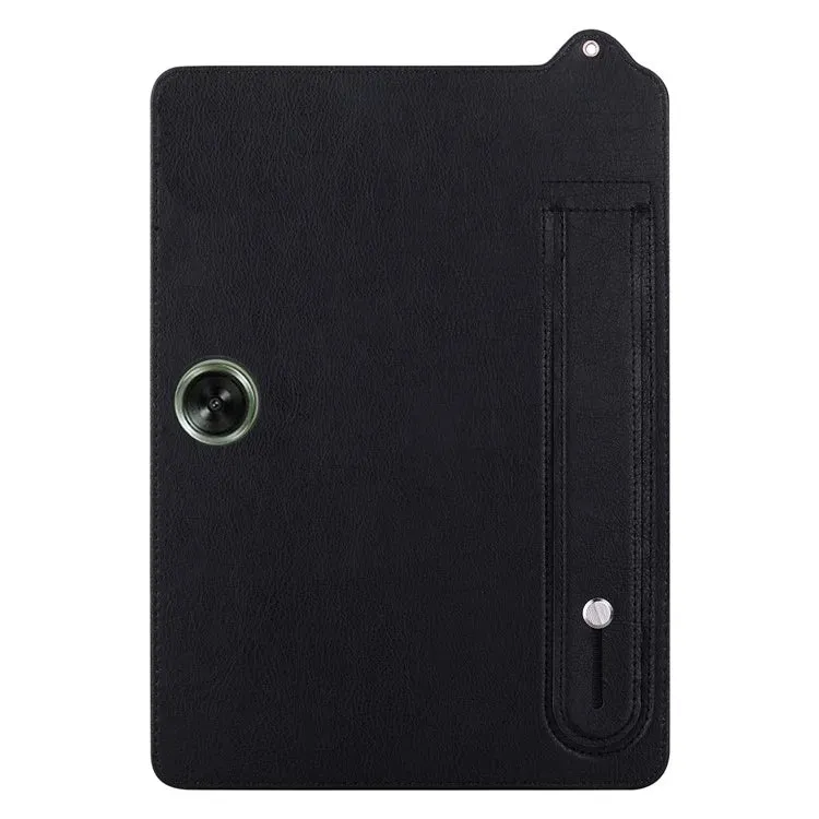 For OnePlus Pad Go / Oppo Pad Air 2 Case Hand Strap Kickstand Leather Tablet Cover