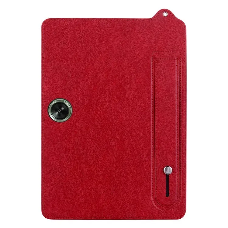 For OnePlus Pad Go / Oppo Pad Air 2 Case Hand Strap Kickstand Leather Tablet Cover