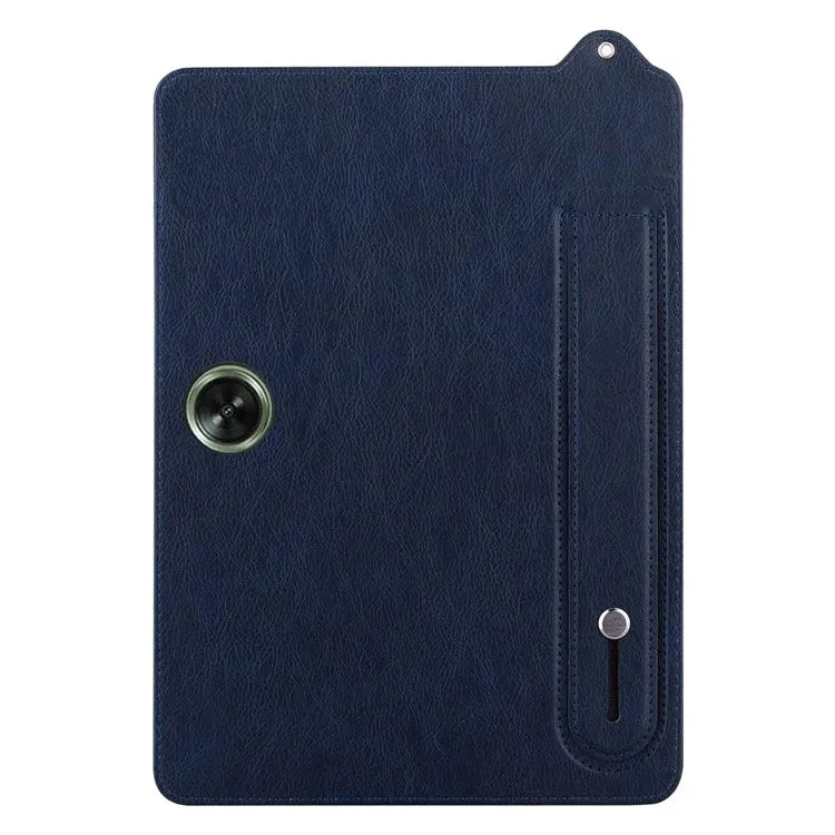 For OnePlus Pad Go / Oppo Pad Air 2 Case Hand Strap Kickstand Leather Tablet Cover