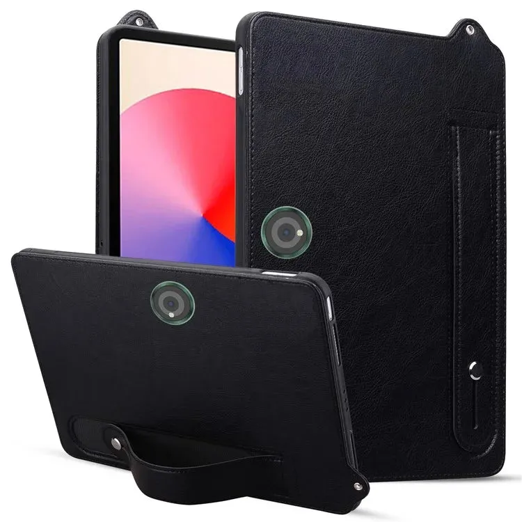 For OnePlus Pad / Oppo Pad 2 Tablet Case Hand Strap Kickstand Leather Cover