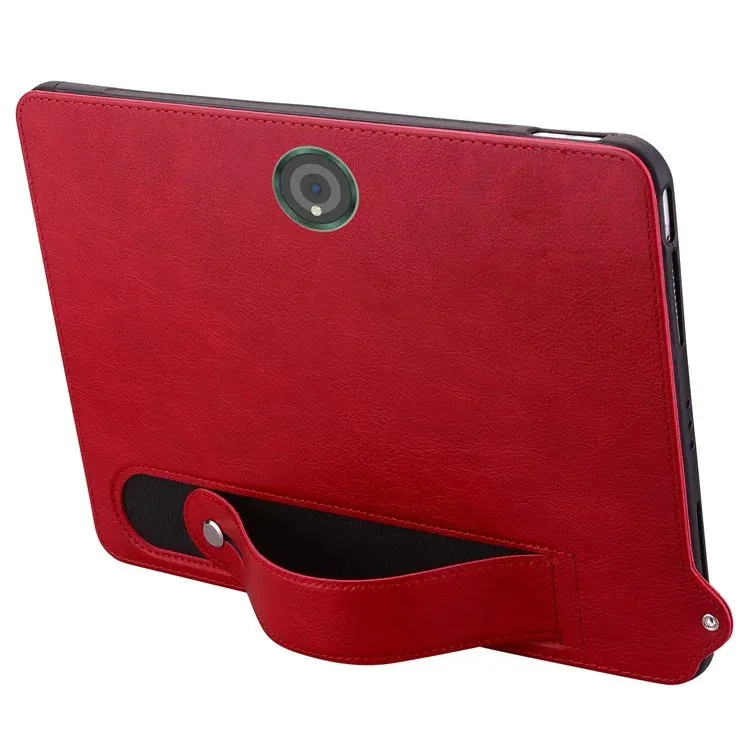 For OnePlus Pad / Oppo Pad 2 Tablet Case Hand Strap Kickstand Leather Cover
