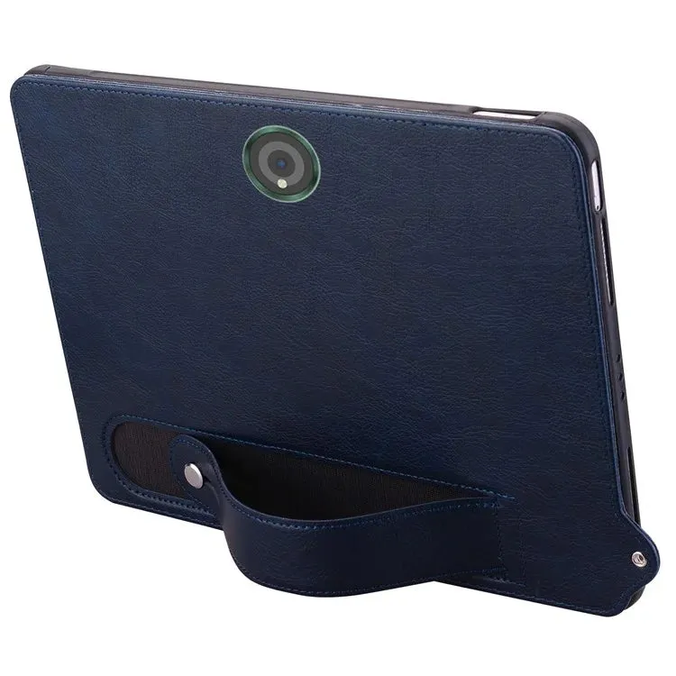 For OnePlus Pad / Oppo Pad 2 Tablet Case Hand Strap Kickstand Leather Cover