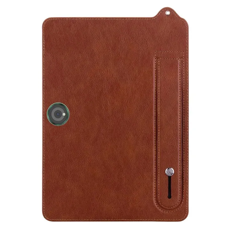 For OnePlus Pad / Oppo Pad 2 Tablet Case Hand Strap Kickstand Leather Cover