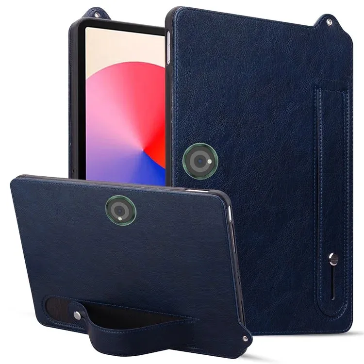For OnePlus Pad / Oppo Pad 2 Tablet Case Hand Strap Kickstand Leather Cover