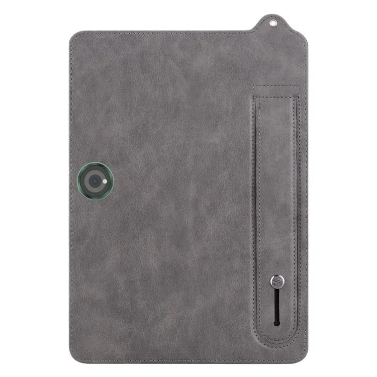 For OnePlus Pad / Oppo Pad 2 Tablet Case Hand Strap Kickstand Leather Cover