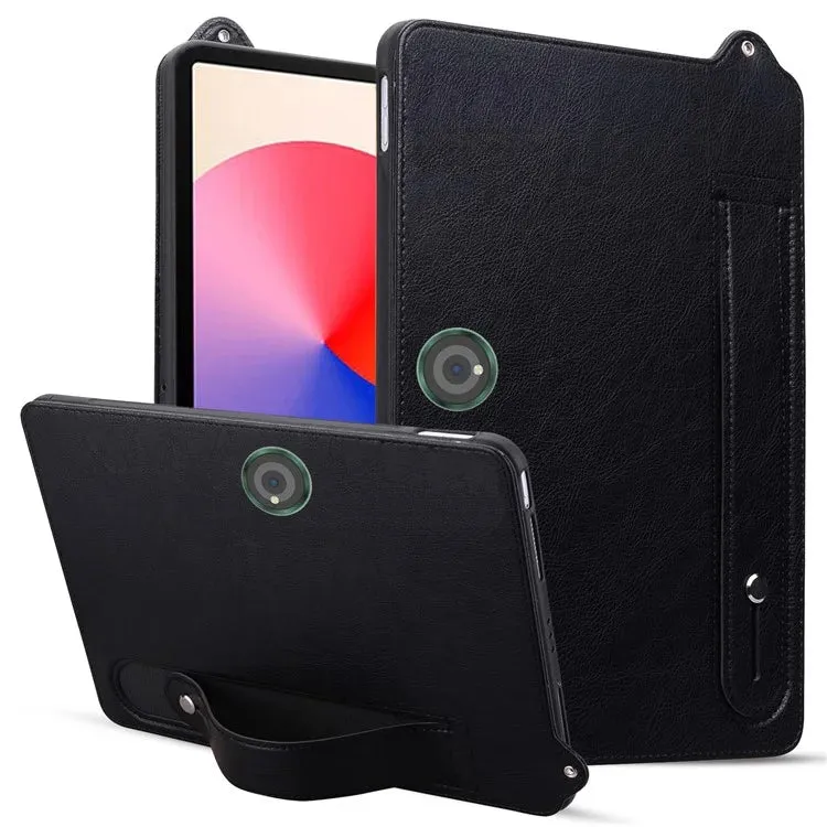 For OnePlus Pad Pro Case Hand Strap Kickstand Leather Tablet Cover