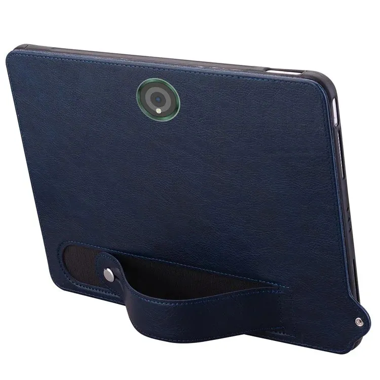 For OnePlus Pad Pro Case Hand Strap Kickstand Leather Tablet Cover