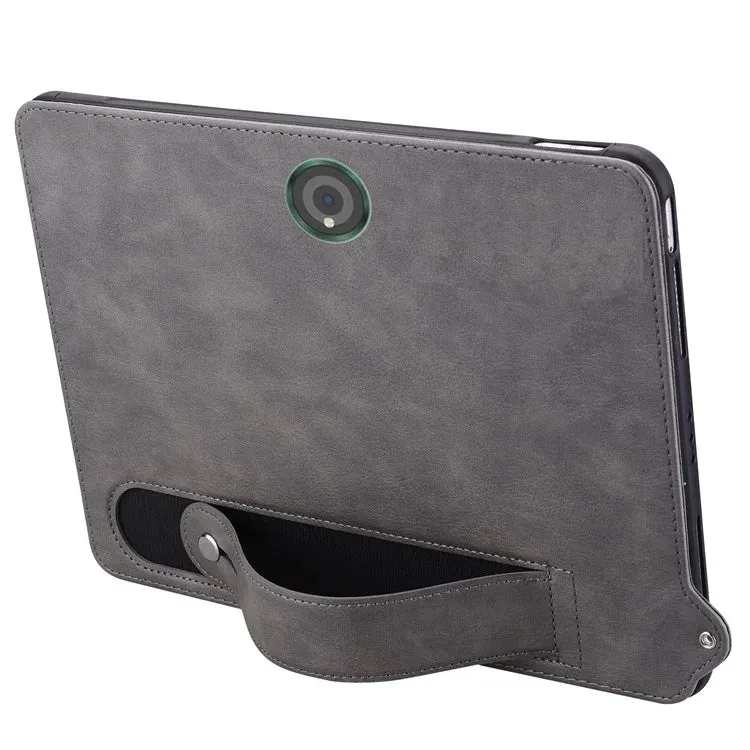 For OnePlus Pad Pro Case Hand Strap Kickstand Leather Tablet Cover