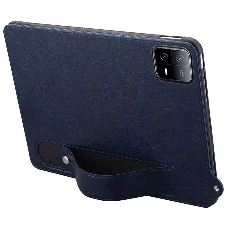 For Xiaomi Pad 6 / Pad 6 Pro Case Hand Strap Kickstand Leather Tablet Cover