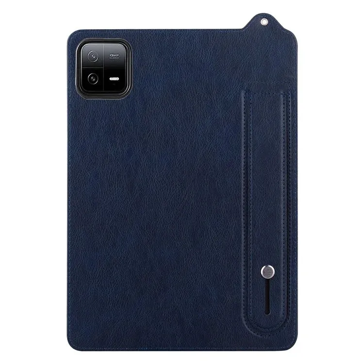 For Xiaomi Pad 6 / Pad 6 Pro Case Hand Strap Kickstand Leather Tablet Cover