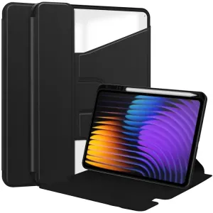 For Xiaomi Pad 7 Case 360° Rotary Stand PU Leather Acrylic Tablet Cover (Without Keyboard)