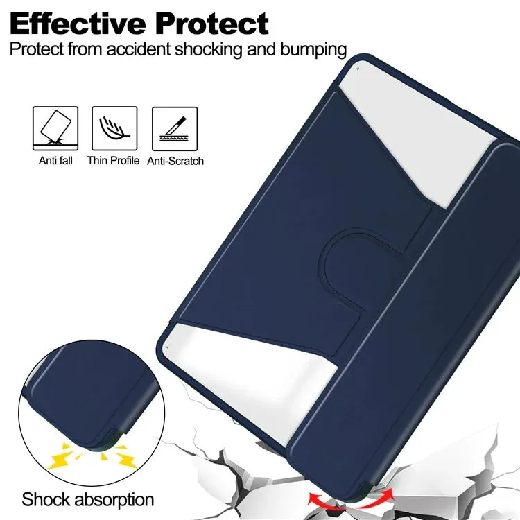 For Xiaomi Pad 7 Case 360° Rotary Stand PU Leather Acrylic Tablet Cover (Without Keyboard)