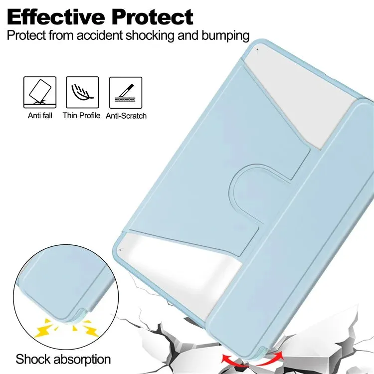 For Xiaomi Pad 7 Case 360° Rotary Stand PU Leather Acrylic Tablet Cover (Without Keyboard)