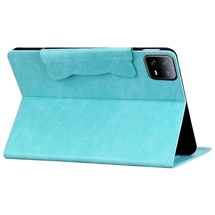 For Xiaomi Pad 7 Case Cat Buckle Closure Leather Protective Stand Cover