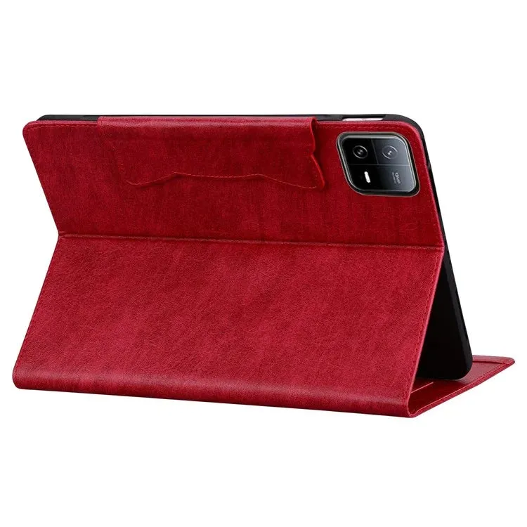 For Xiaomi Pad 7 Case Cat Buckle Closure Leather Protective Stand Cover