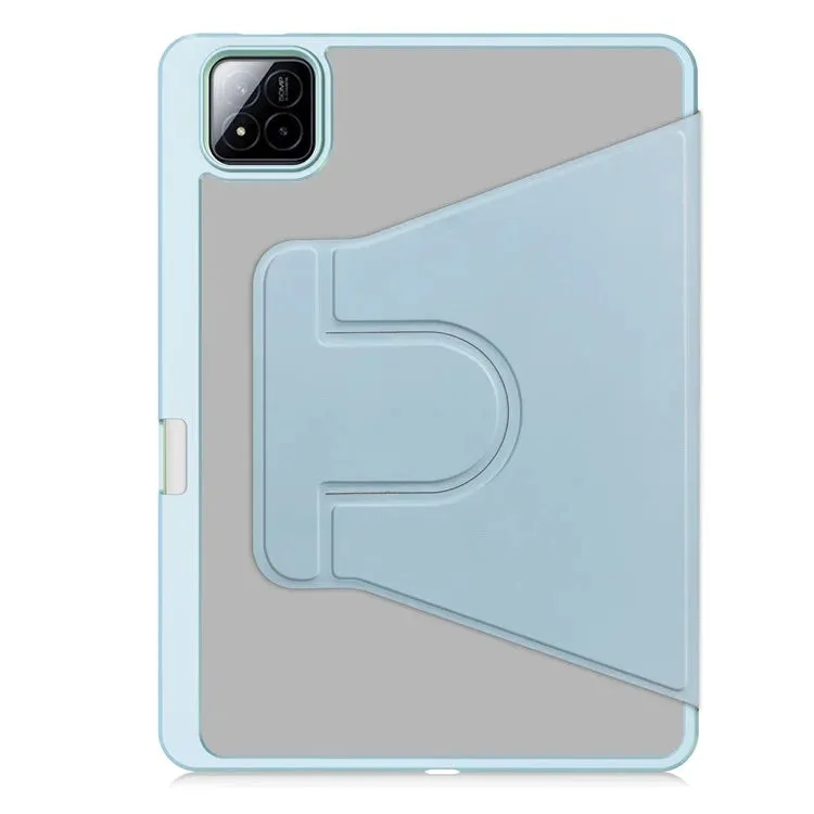 For Xiaomi Pad 7 Pro  /  Pad 7 Case 360° Rotary Stand PU Leather Acrylic Tablet Cover (Without Keyboard)