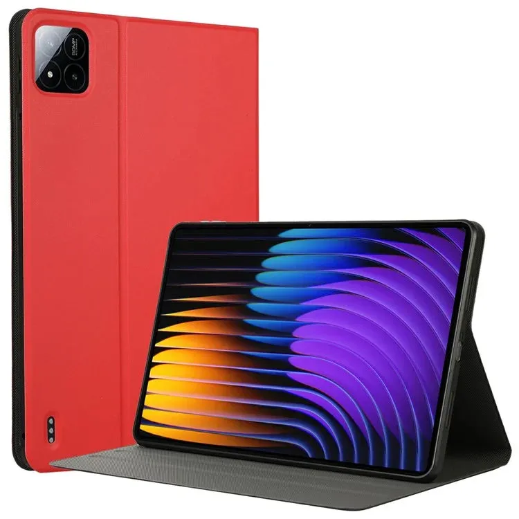 For Xiaomi Pad 7 Pro / Pad 7 Case PU Leather Folding Stand Tablet Protective Cover