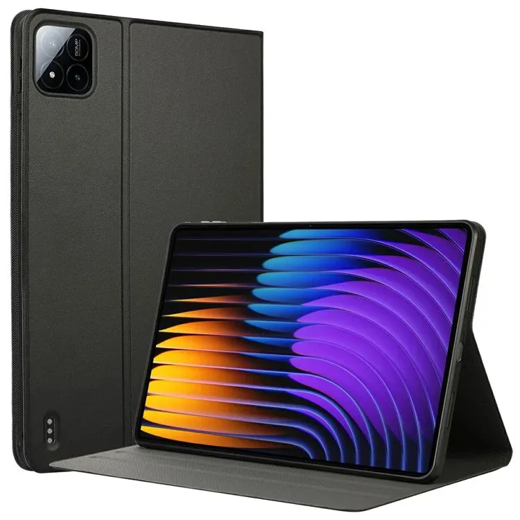 For Xiaomi Pad 7 Pro / Pad 7 Case PU Leather Folding Stand Tablet Protective Cover