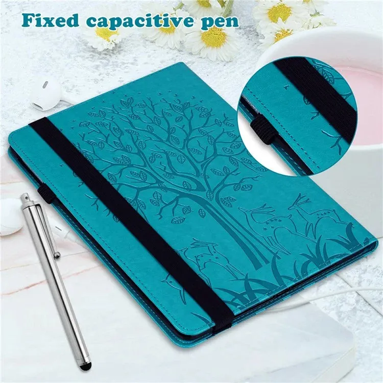 For Xiaomi Pad 7 Pro  /  Pad 7 Case PU Leather Stand Tree Deer Pattern Tablet Cover