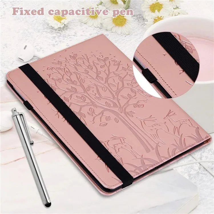 For Xiaomi Pad 7 Pro  /  Pad 7 Case PU Leather Stand Tree Deer Pattern Tablet Cover