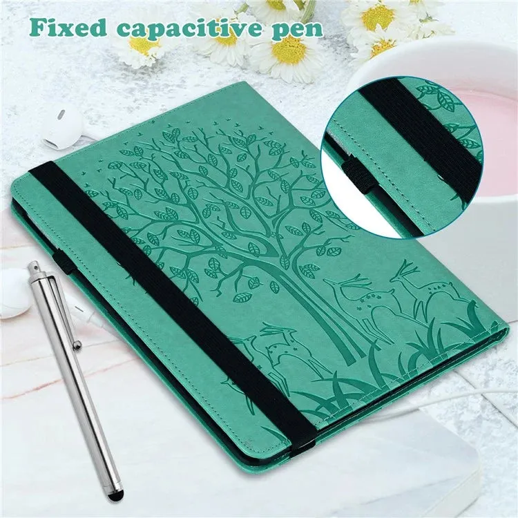 For Xiaomi Pad 7 Pro  /  Pad 7 Case PU Leather Stand Tree Deer Pattern Tablet Cover