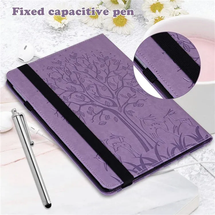 For Xiaomi Pad 7 Pro  /  Pad 7 Case PU Leather Stand Tree Deer Pattern Tablet Cover