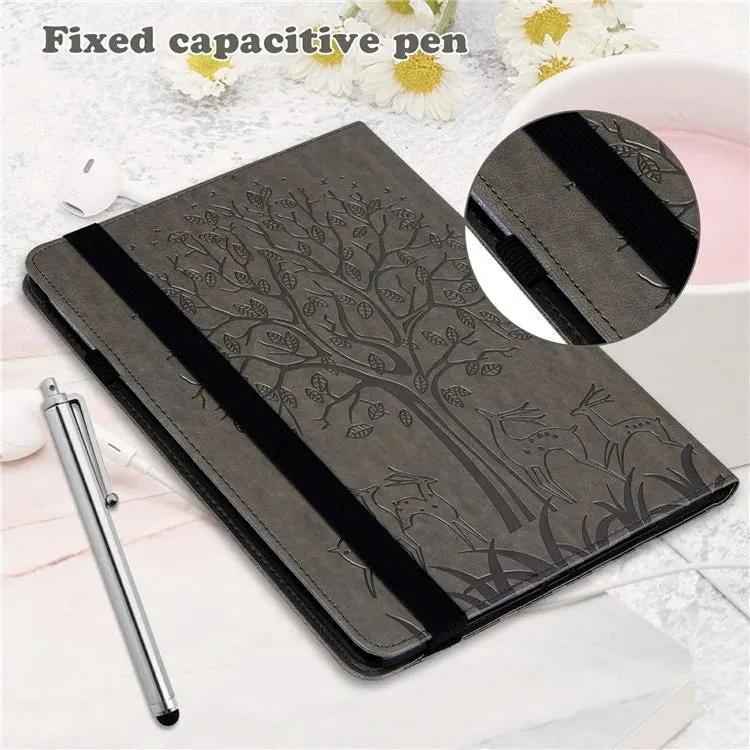 For Xiaomi Pad 7 Pro  /  Pad 7 Case PU Leather Stand Tree Deer Pattern Tablet Cover