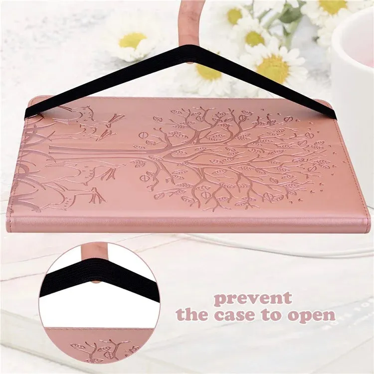 For Xiaomi Pad 7 Pro  /  Pad 7 Case PU Leather Stand Tree Deer Pattern Tablet Cover