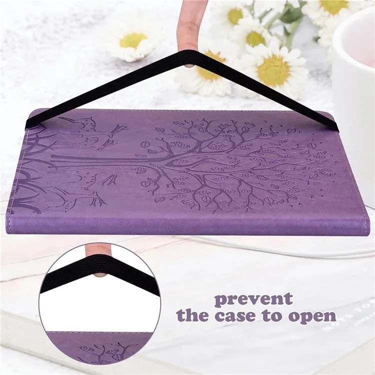 For Xiaomi Pad 7 Pro  /  Pad 7 Case PU Leather Stand Tree Deer Pattern Tablet Cover
