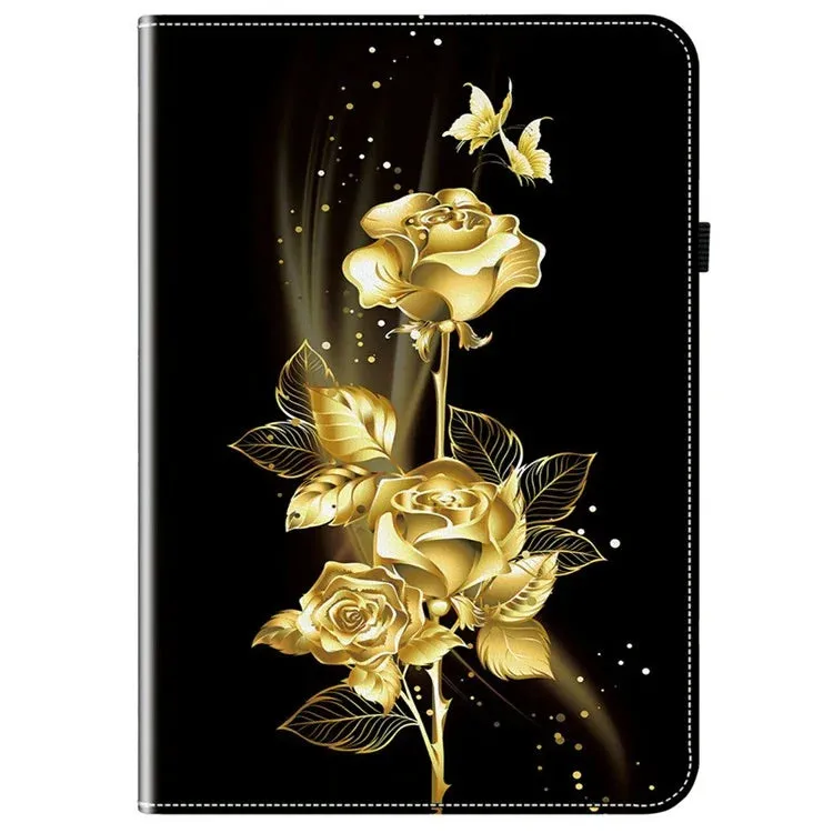 For Xiaomi Pad 7 Pro  /  Pad 7 Leather Case Pattern Printed Stand Tablet Cover with Card Slots