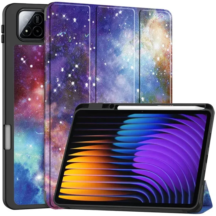 For Xiaomi Pad 7 Pro  /  Pad 7 Tablet Case Pattern Printing Tri
