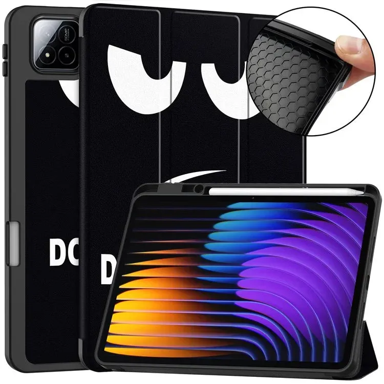 For Xiaomi Pad 7 Pro  /  Pad 7 Tablet Case Pattern Printing Tri