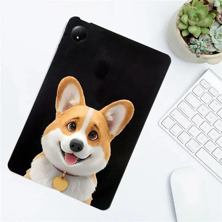For Xiaomi Redmi Pad SE 4G 8.7 inch Case Pattern Printing Slim TPU Tablet Protective Cover