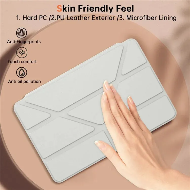 For Xiaomi Redmi Pad SE 4G 8.7 inch Case PU Leather Origami Stand Clear Tablet Cover