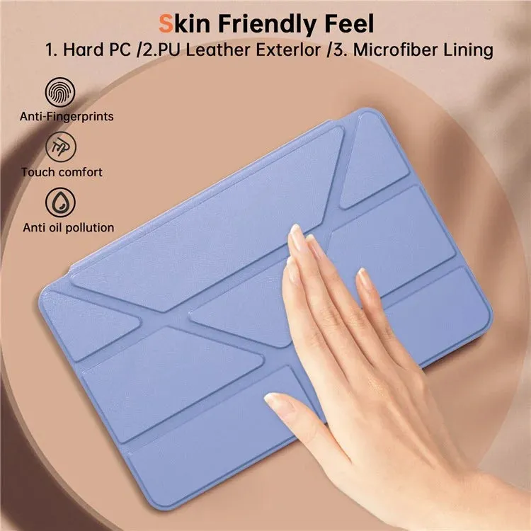 For Xiaomi Redmi Pad SE 4G 8.7 inch Case PU Leather Origami Stand Clear Tablet Cover