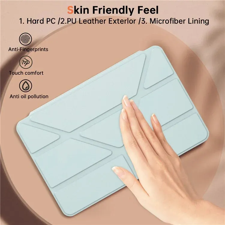 For Xiaomi Redmi Pad SE 4G 8.7 inch Case PU Leather Origami Stand Clear Tablet Cover